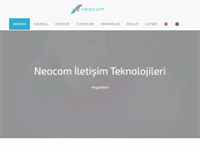 Tablet Screenshot of neocom.com.tr