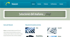 Desktop Screenshot of neocom.com.mx